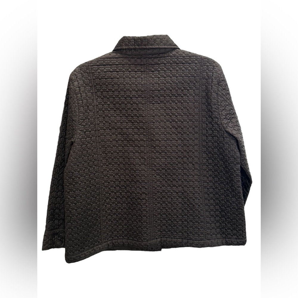 Chico’s Dark Brown, Button Down Jacket. Size 25. … - image 3